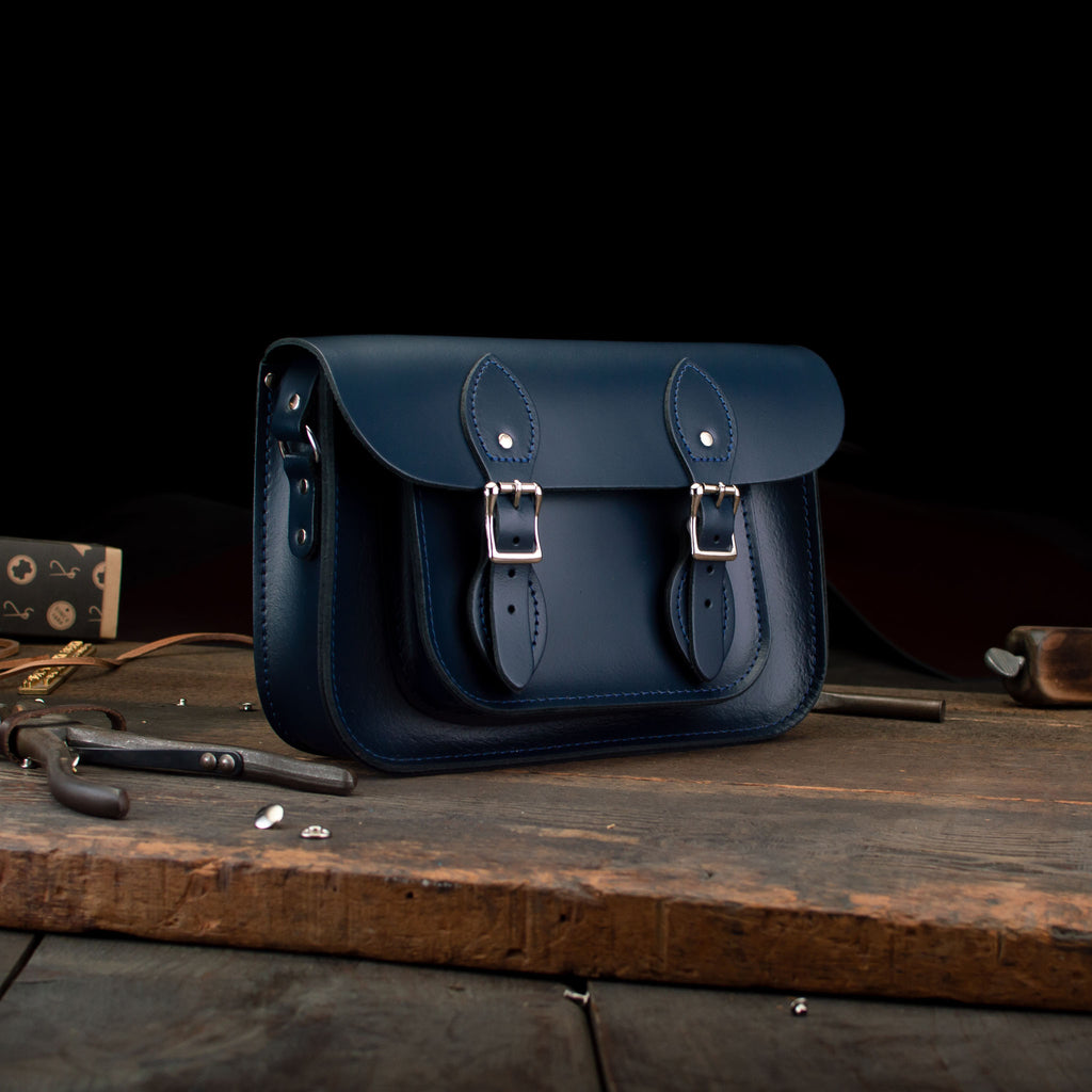 11-inch Classic Leather Satchel